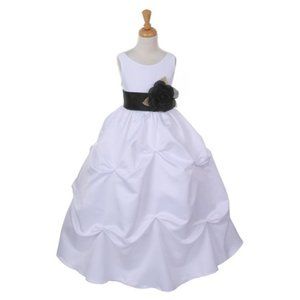 CINDERELLA COUTURE Elegant Dull Satin Floor Length Dress Multisizes 1190WT
